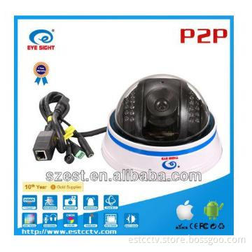 Megapixel HD IR-CUT Dome wifi home surveillance Camera
